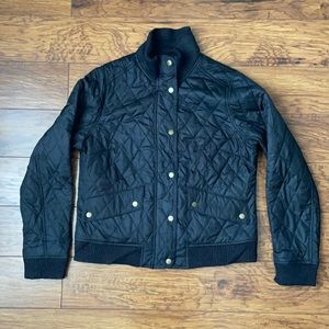 Black Barbour jacket